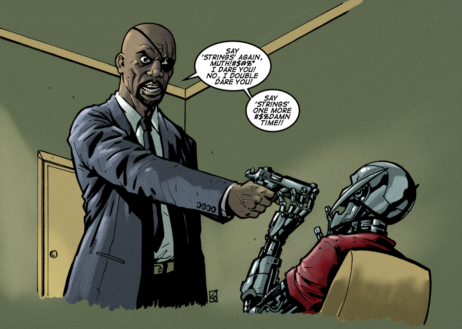 Nick Fury: Pulp Ultron