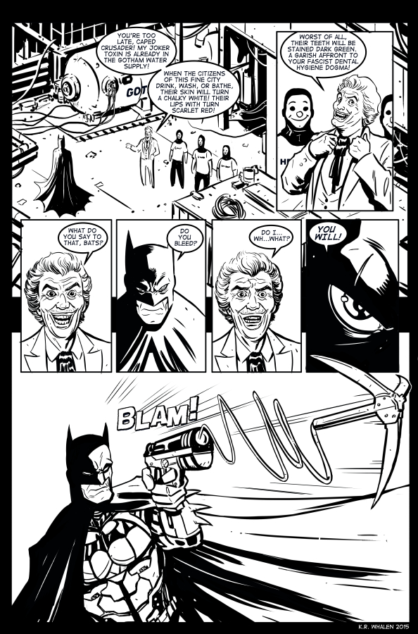 60's Joker vs Batfleck