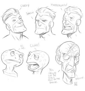 Adamant character sketches