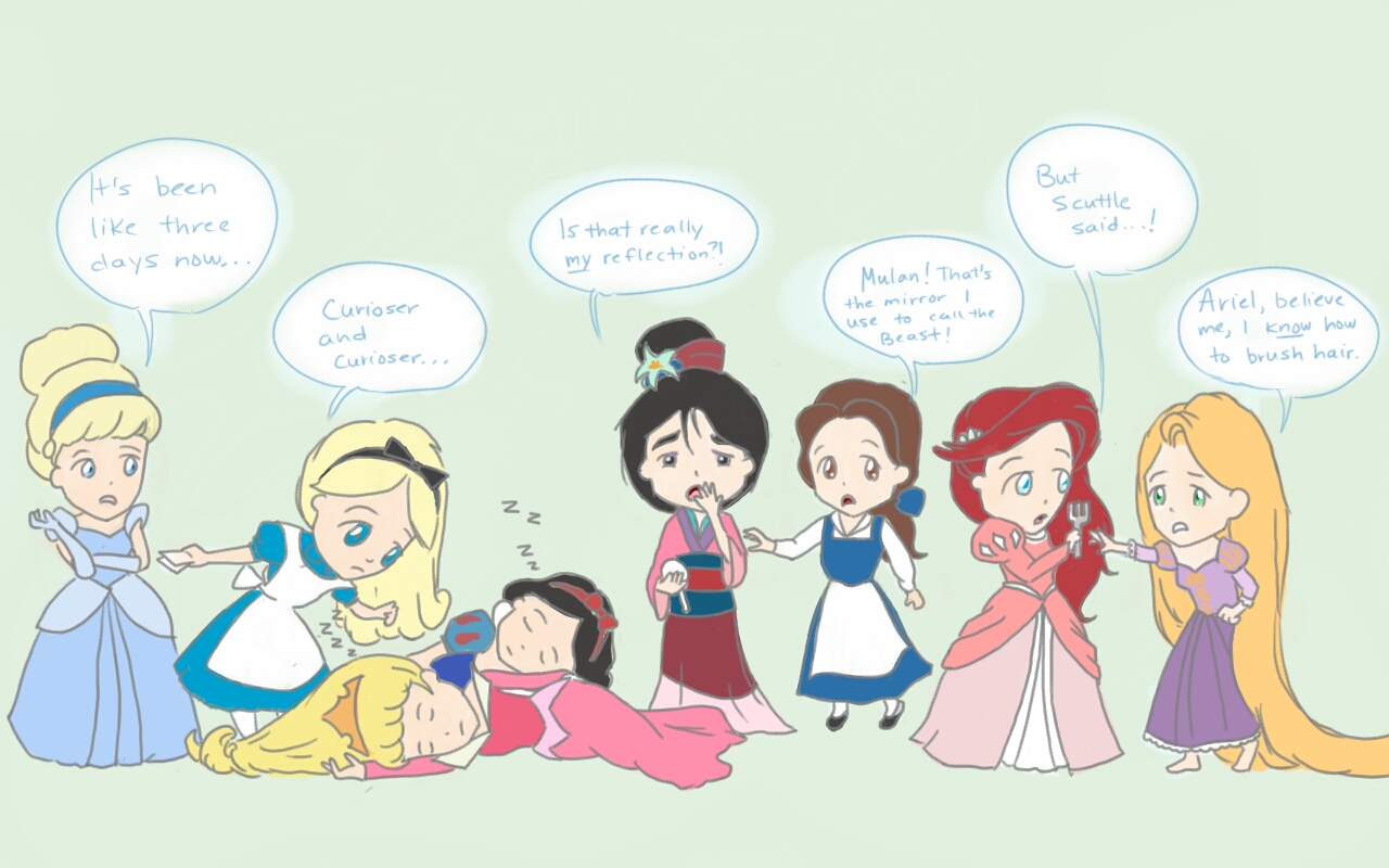 Disney Meets Disney by Ellphie on DeviantArt
