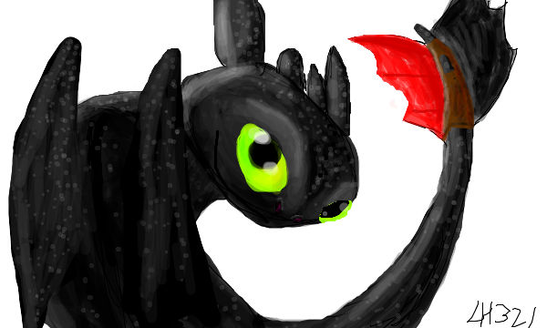 Toothless by LightninHawk321 on DeviantArt