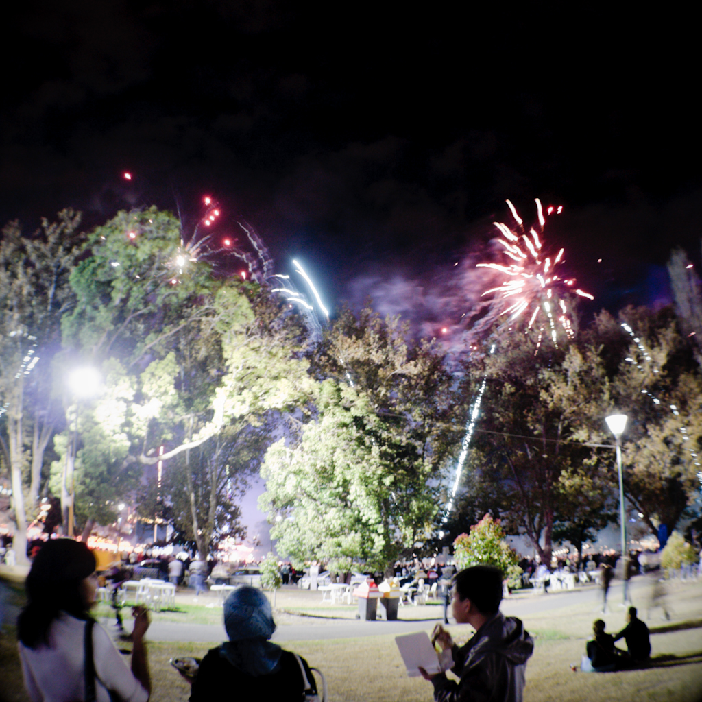 Watching Fireworks