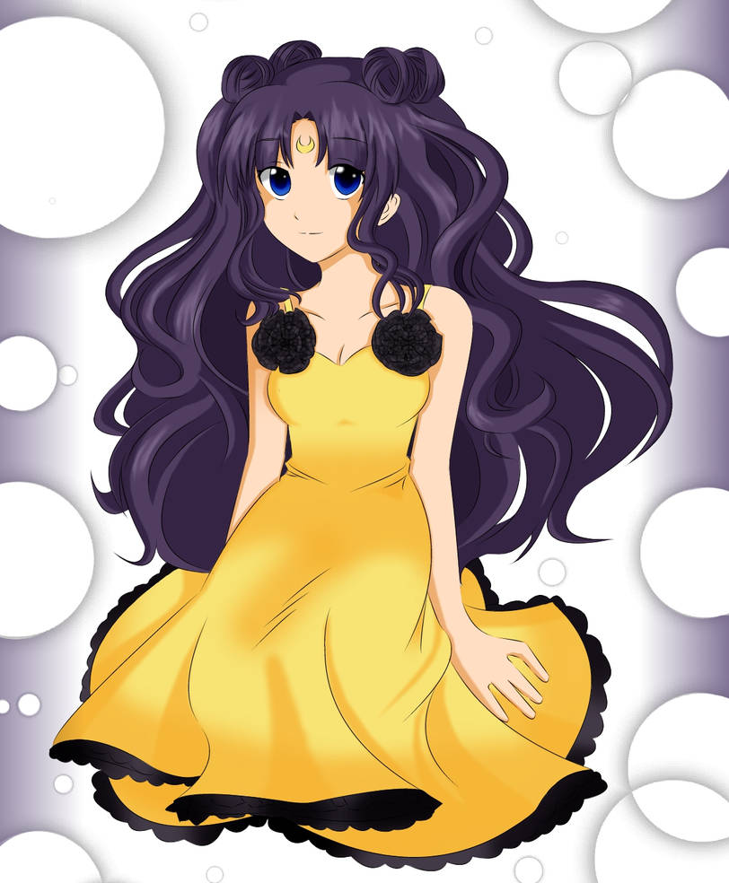 Sailor Moon Luna Human Form by BernkastelofMiracles on DeviantArt
