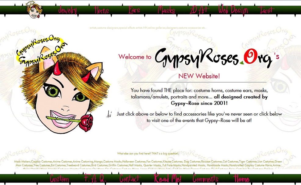 NEW WEBSITE FOR GYPSYROSES.ORG