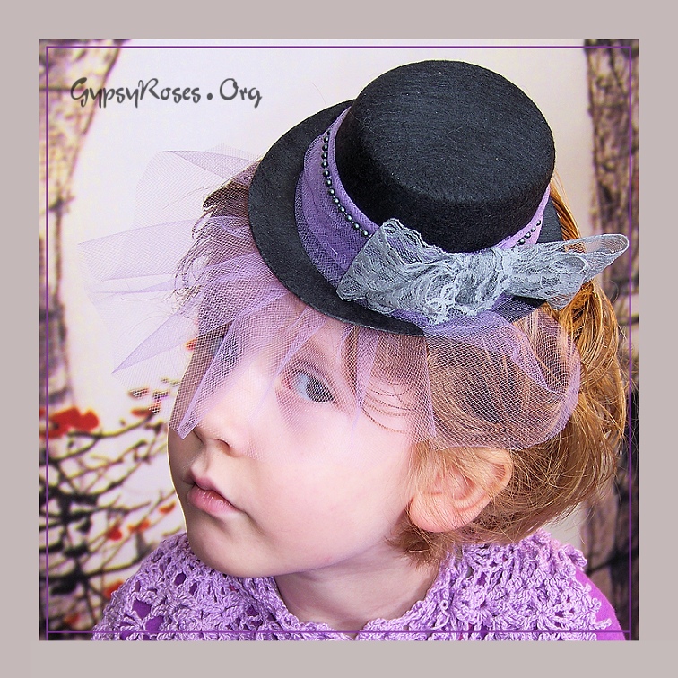 Mini Victorian Top Hat