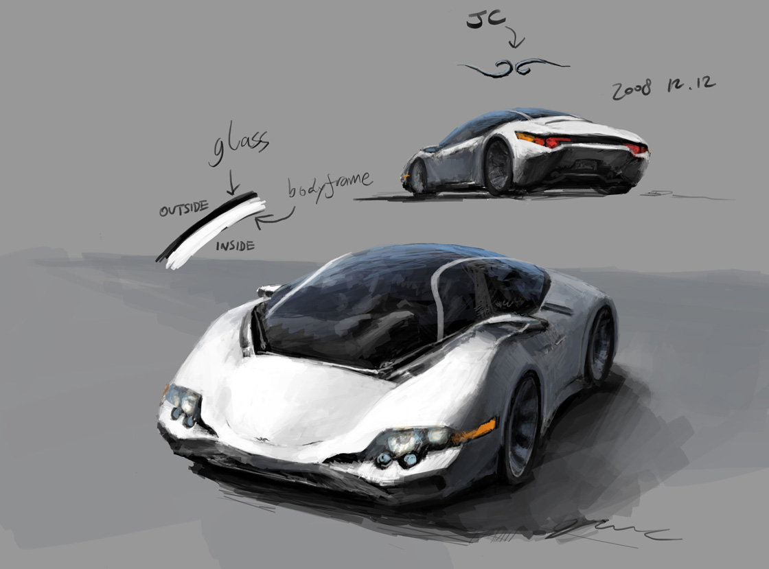 Concept Art : Jerry's Car