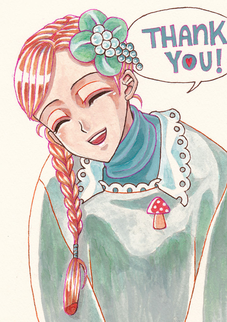 Thank you! by simeri-kinoko on DeviantArt