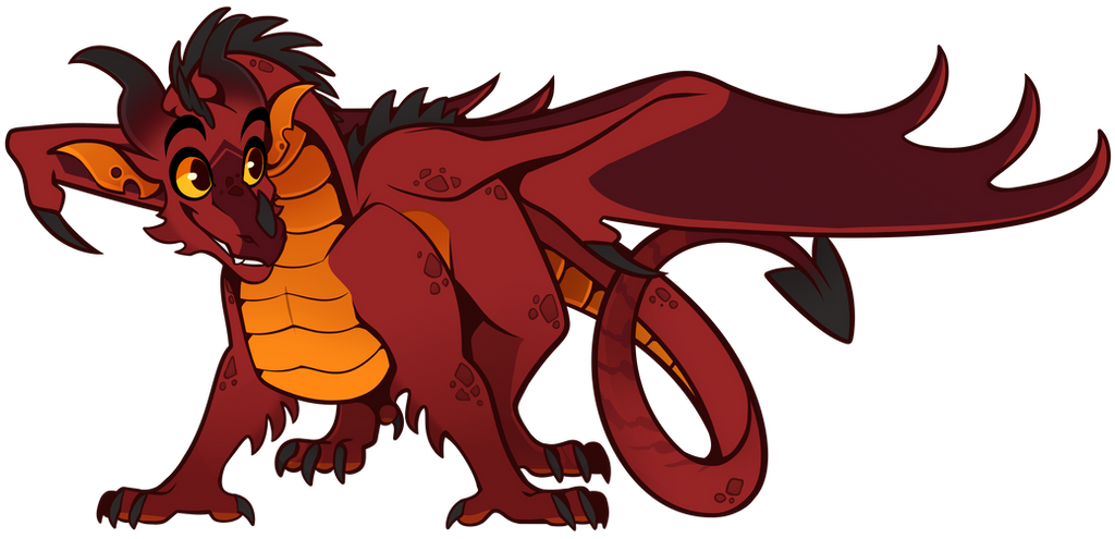 Simple Generic Dragon {+Speedpaint} by Lamp-P0st on DeviantArt