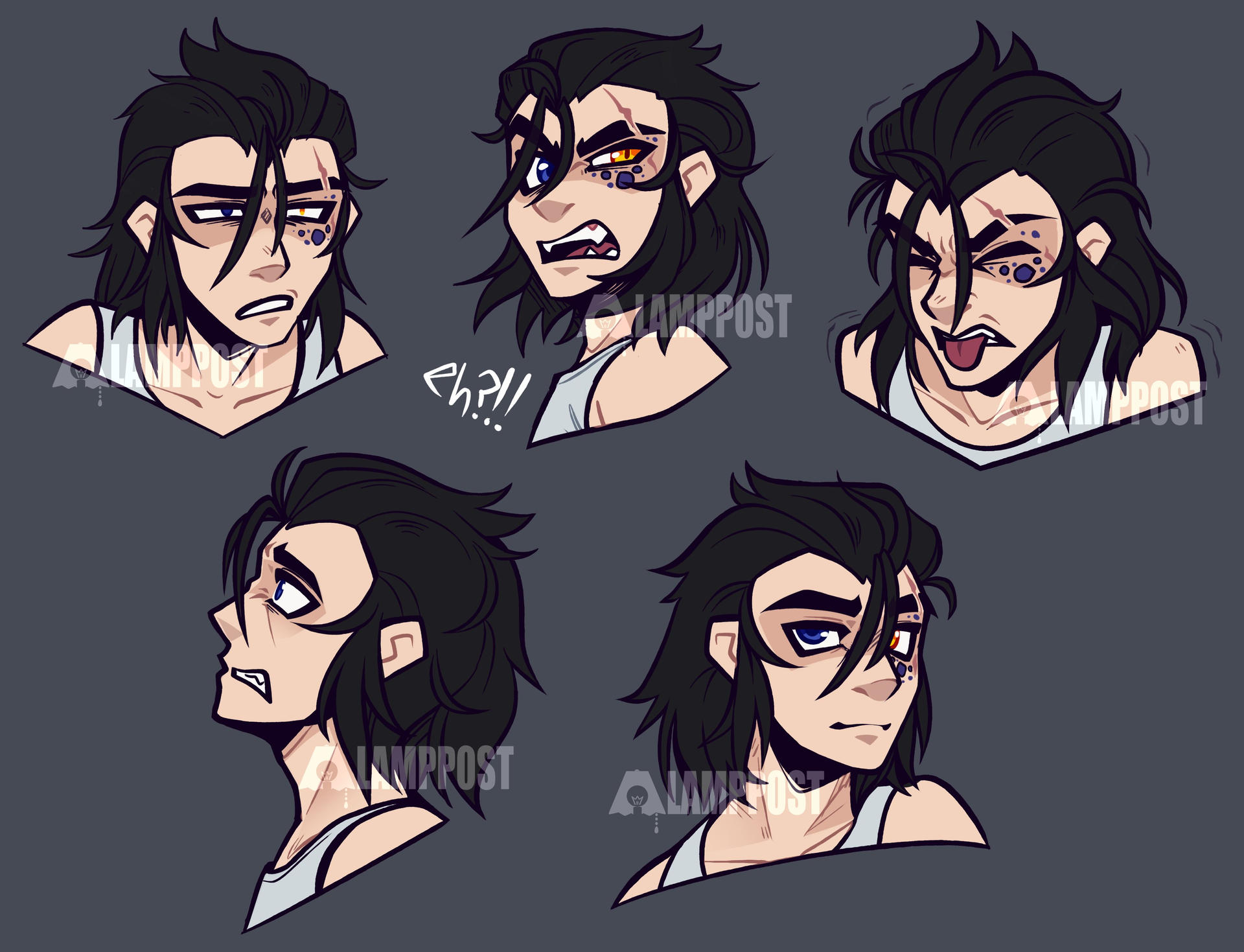 Oc Expression Exercise Human Expression Practice (OC) by Lamp-P0st on DeviantArt