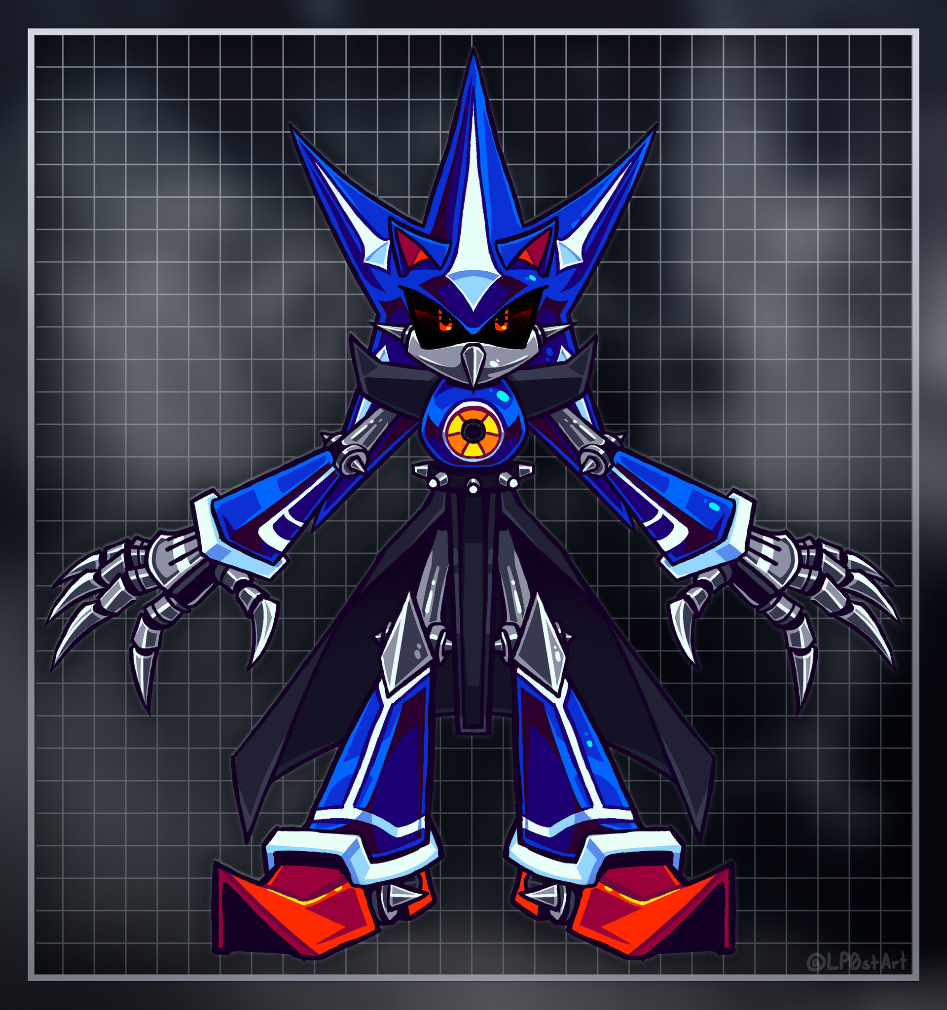 Neo Metal Sonic First Attempt By Lamp P0st On DeviantArt neo-metal-sonic-first-attempt-by-lamp-p0st-on-deviantart