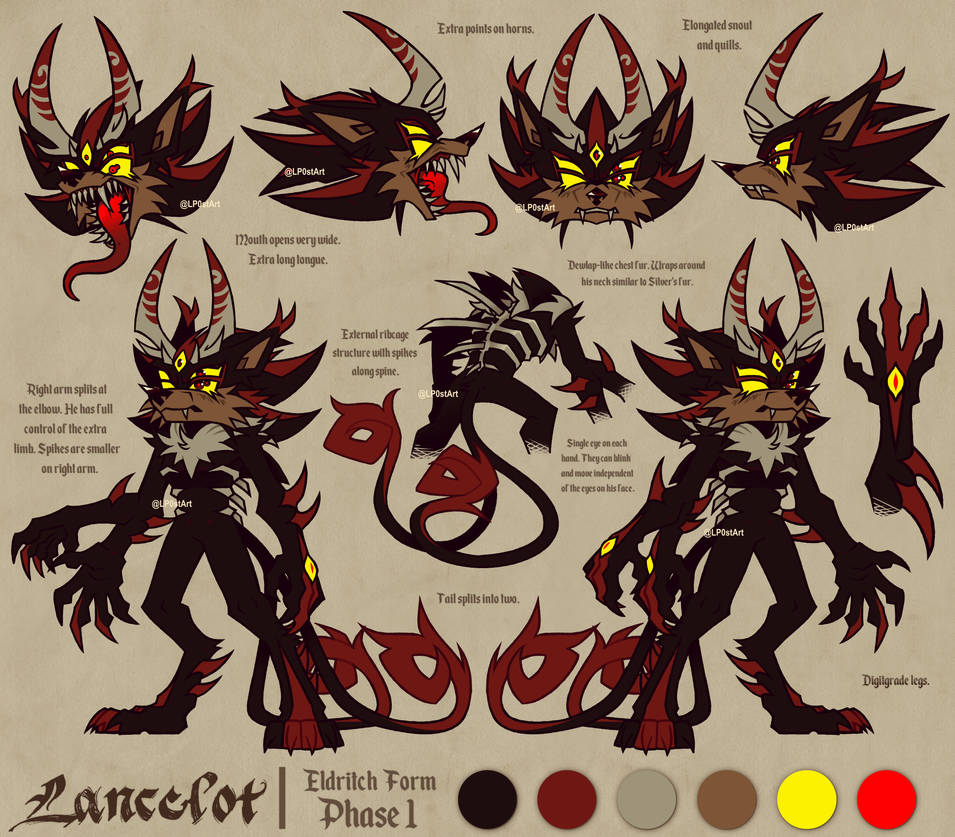 Lancelot Eldritch Form Phase 1 (BK Bible AU) by Lamp-P0st on DeviantArt