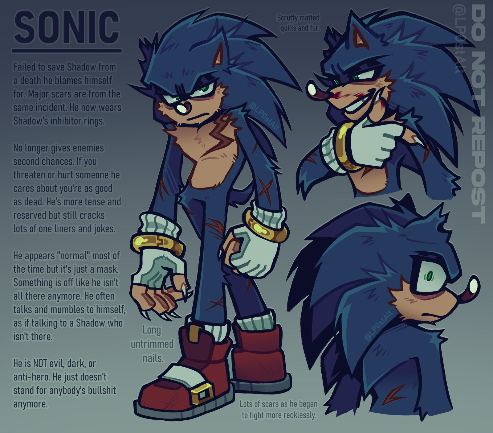 Depression Sonic by Lamp-P0st on DeviantArt
