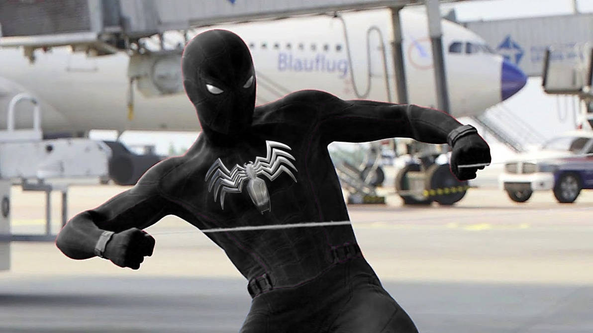 Symbiote Spider-Man - Suit Edit by DHV123 on DeviantArt