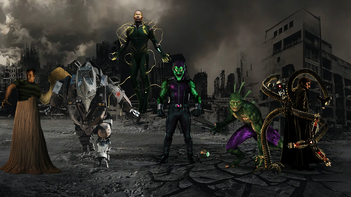 The Amazing Spiderman3: Sinister Six by Android32Fanart on DeviantArt