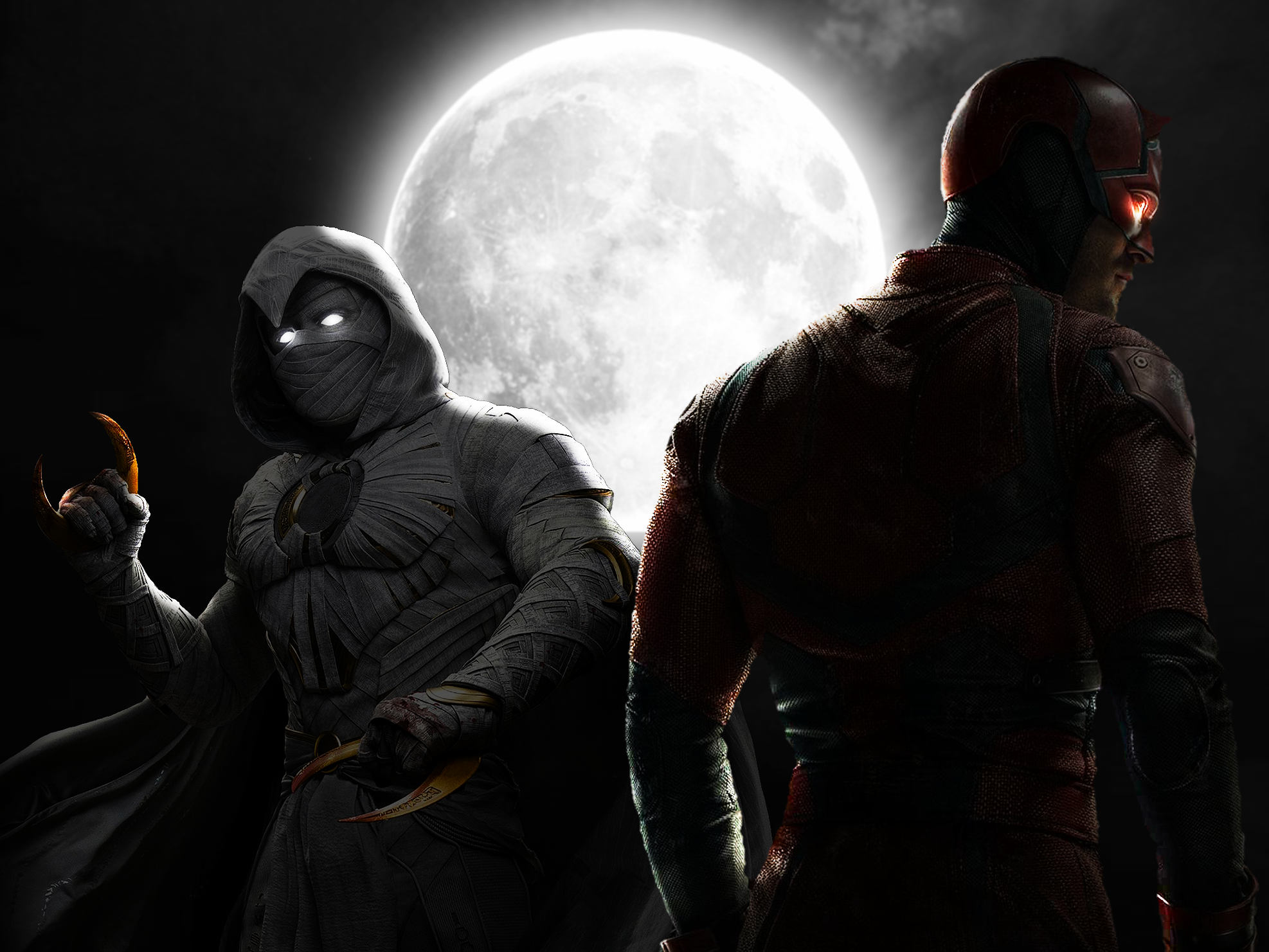 Spider-Man, Daredevil, Punisher & Moon Knight Unite In MCU Fan Art