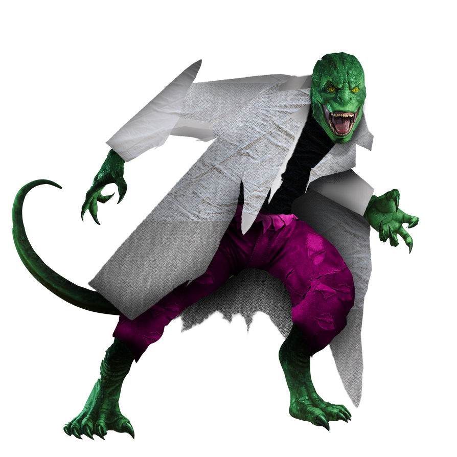 Lizard (Comic Accurate) - PNG by DHV123 on DeviantArt