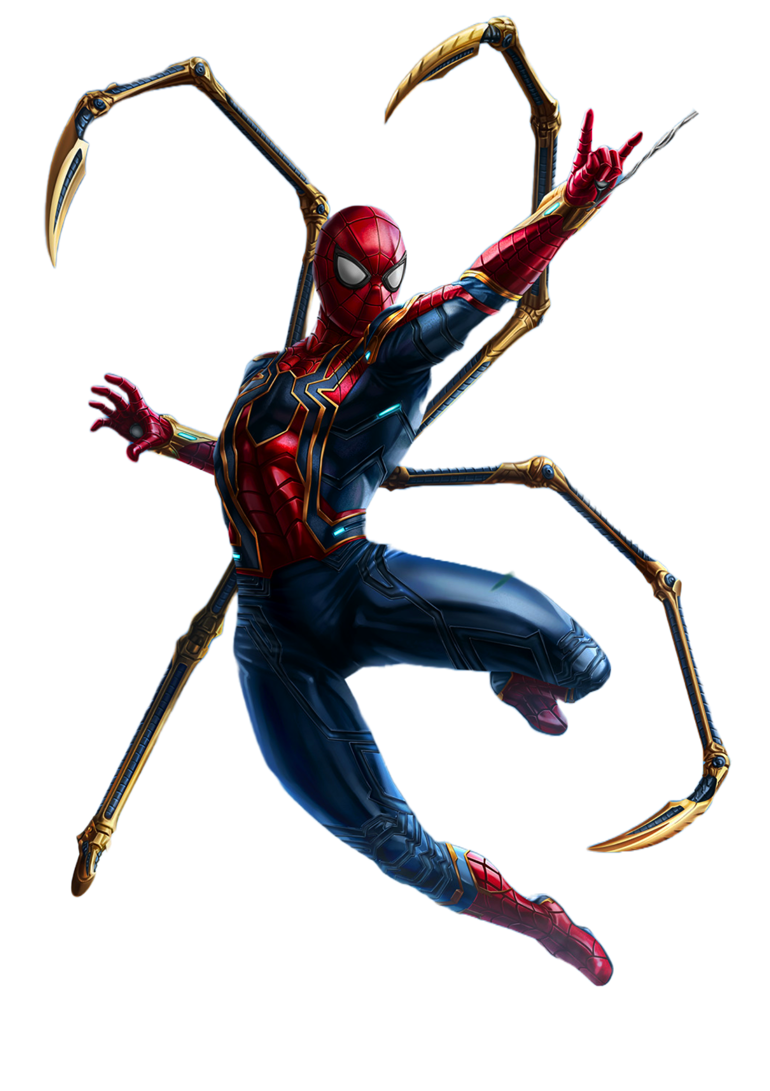 Iron Spider - Png (4) By Dhv123 On Deviantart