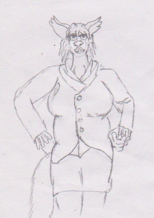 Headmistress Seren in MU outfit