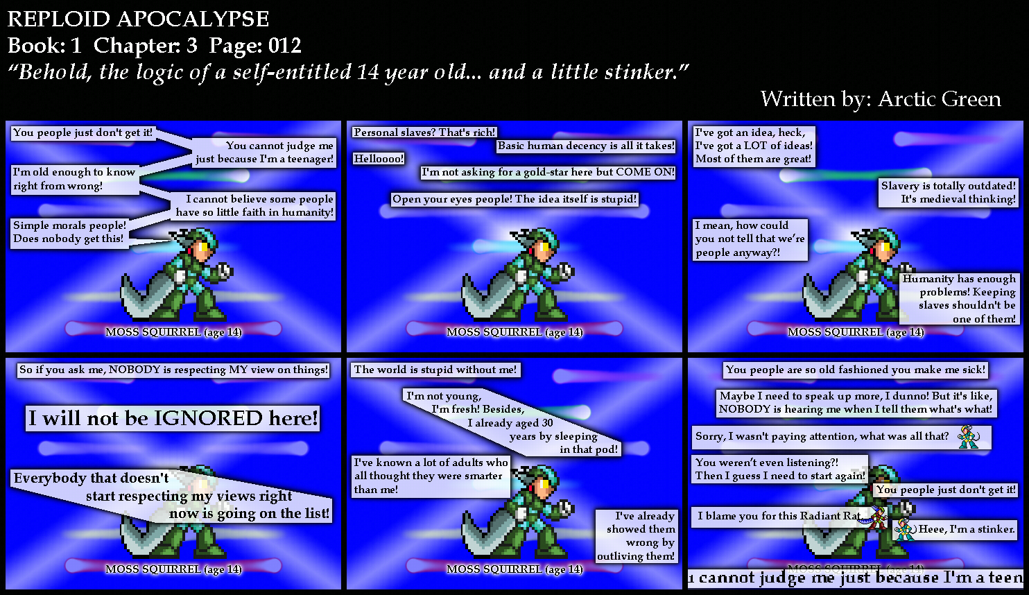 Reploid Apocalypse 0070 B1C3P12 no wall of text so