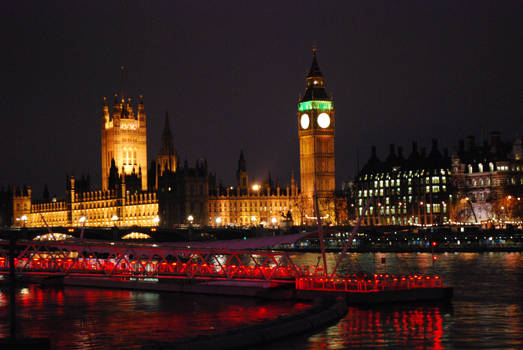 Houses of Parliament at Night