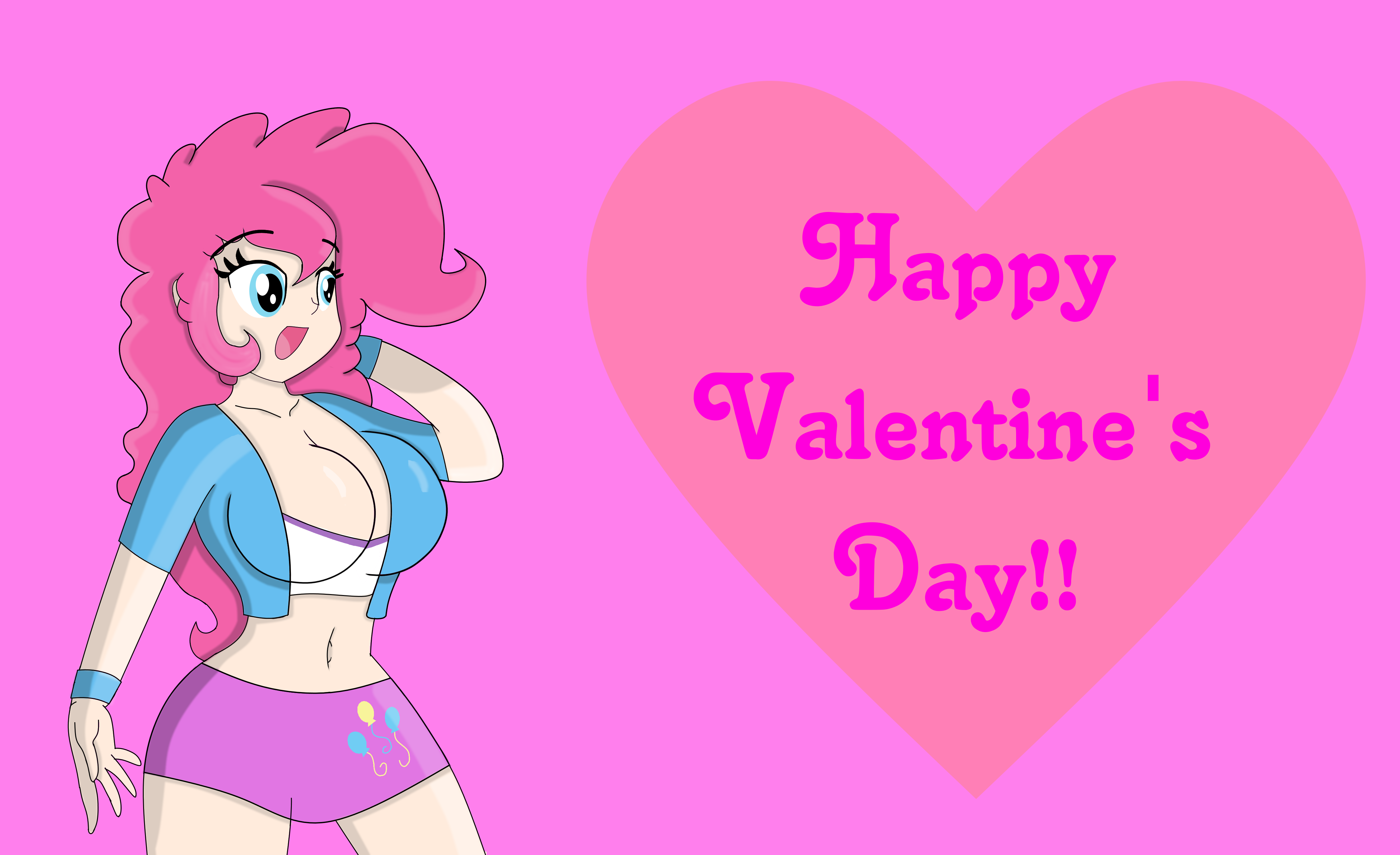 Valentine's Day Card-Pinkie