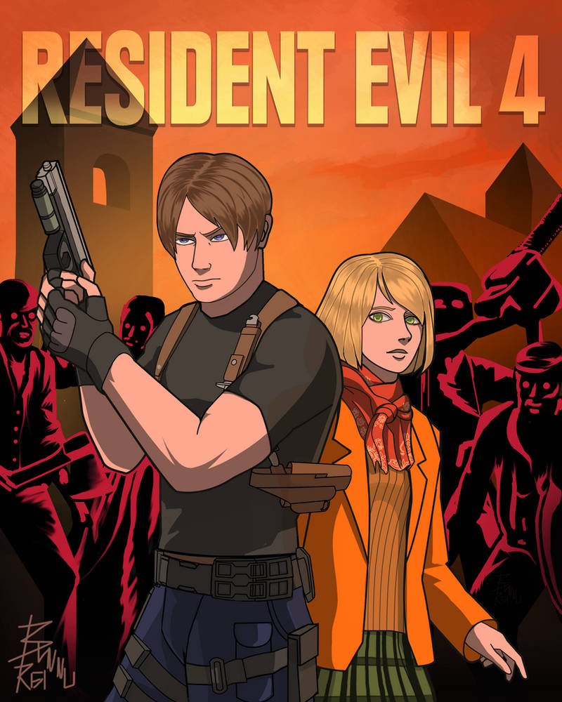 Resident Evil 1 cover by KevinTrentin on DeviantArt
