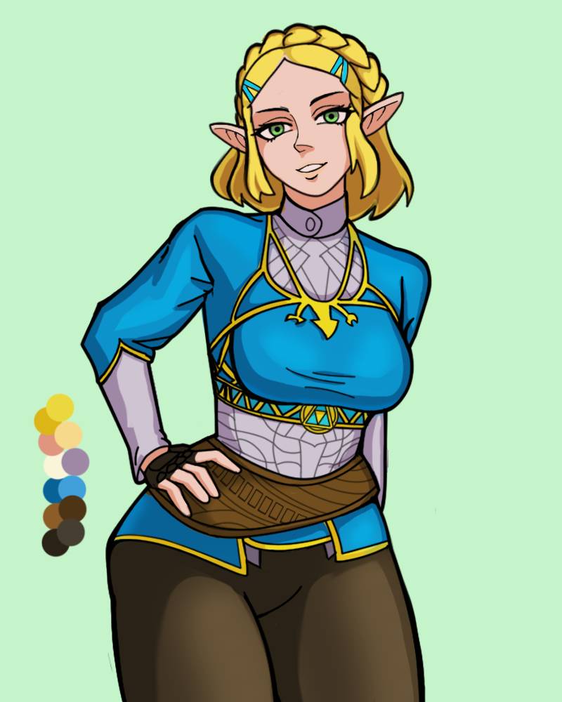 Princess Zelda - Breath of The Wild 2 by GENZOMAN on DeviantArt