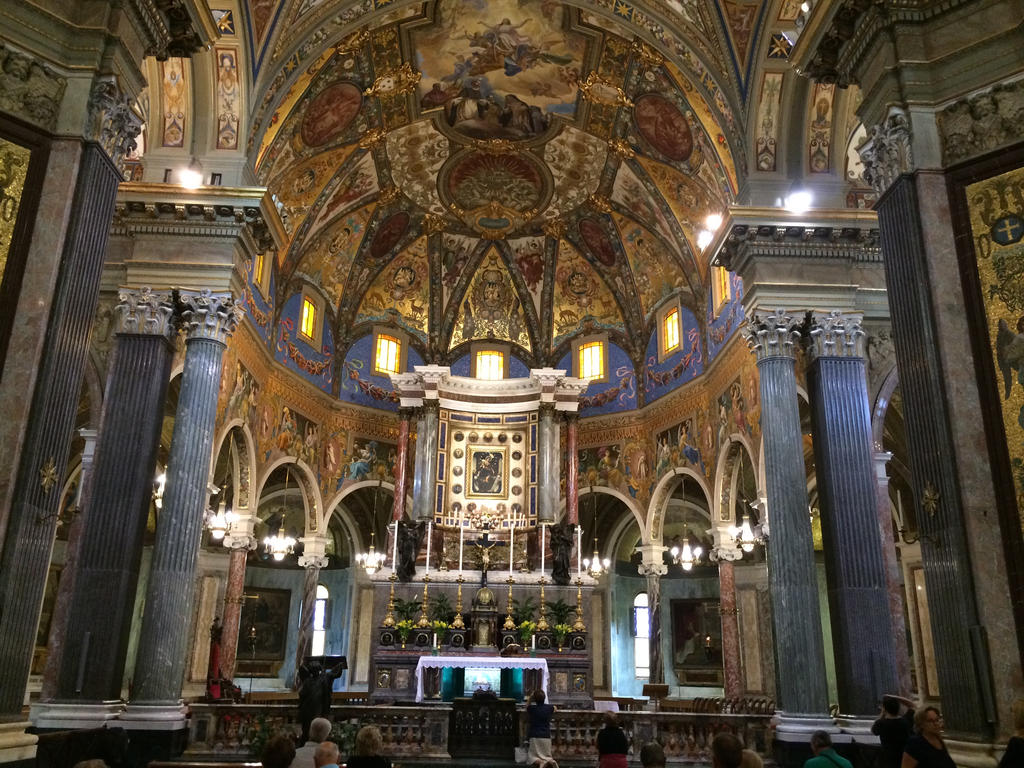 Interno Santuario Madonna Di Pompei Santuario di Pompei (Interno bis) by ser1001 on DeviantArt
