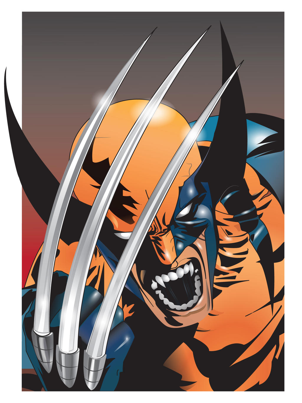1990 Wolverine Vector wolverine vector by isanart on DeviantArt