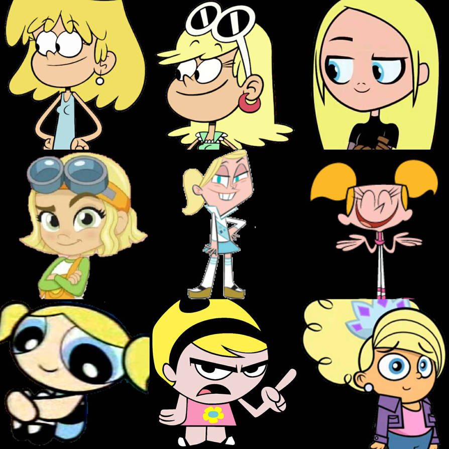 Favourite blonde female characters by lucylynnloud22 on DeviantArt