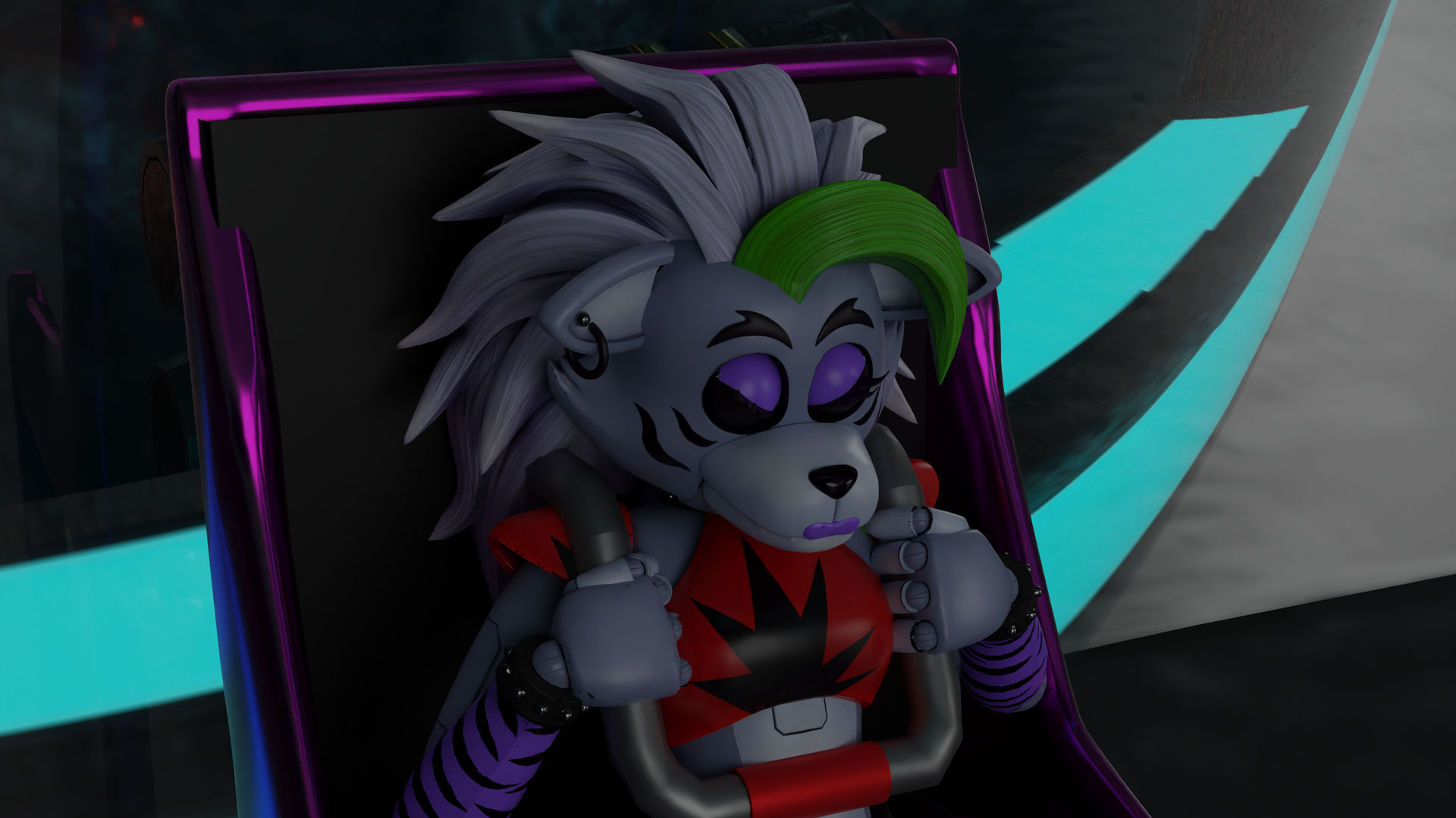 Roxanne Wolf's First Ride 3D (7) by Pingo04 on DeviantArt