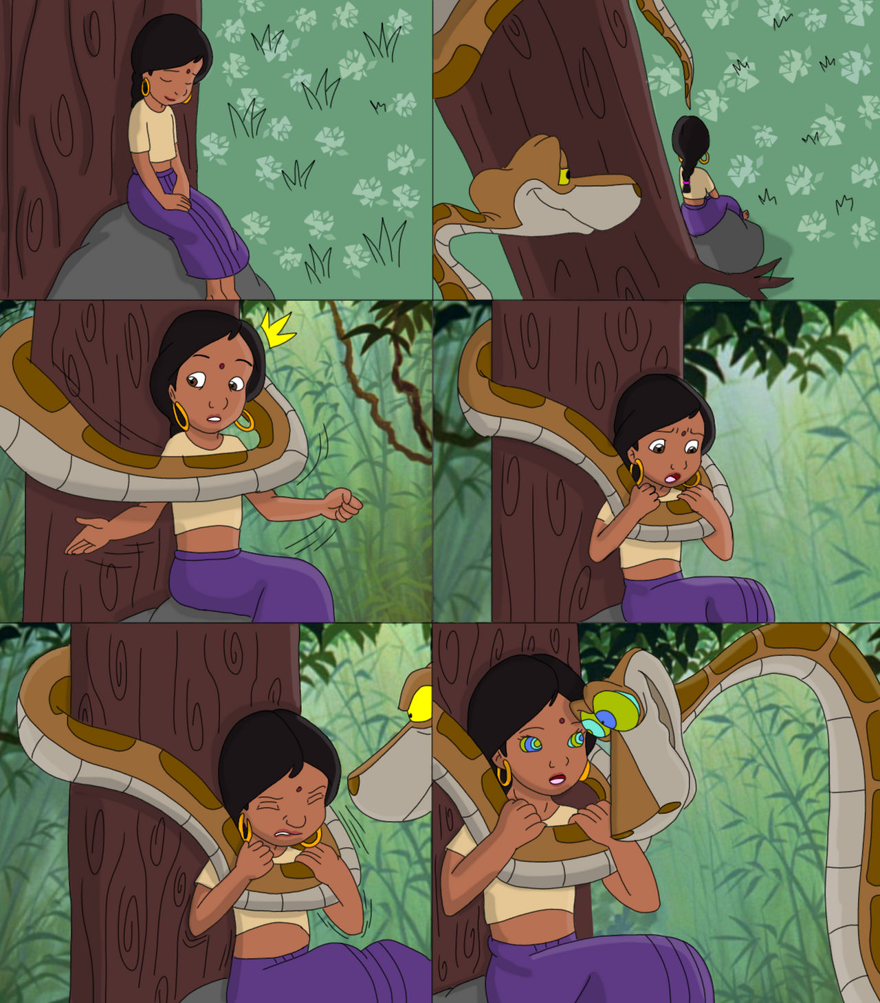 Tree Rows Hypnotic Shanti's Hypno Tree Trap! (Comic Commission) by Pingo04 on DeviantArt