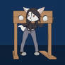 Kelly Jones Trapped in a Pillory (Commission)
