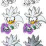 Process - Silver the Hedgehog/Werehog