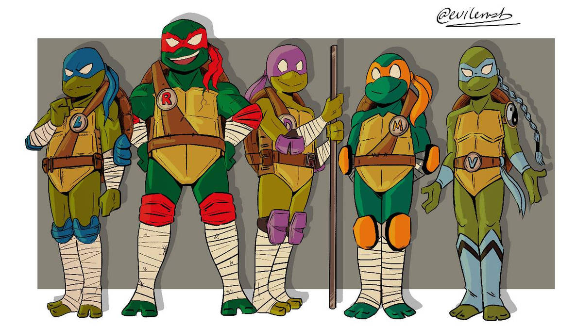 The Next Mutation, Redrawn Turtles - TMNT by TheEmster97 on DeviantArt