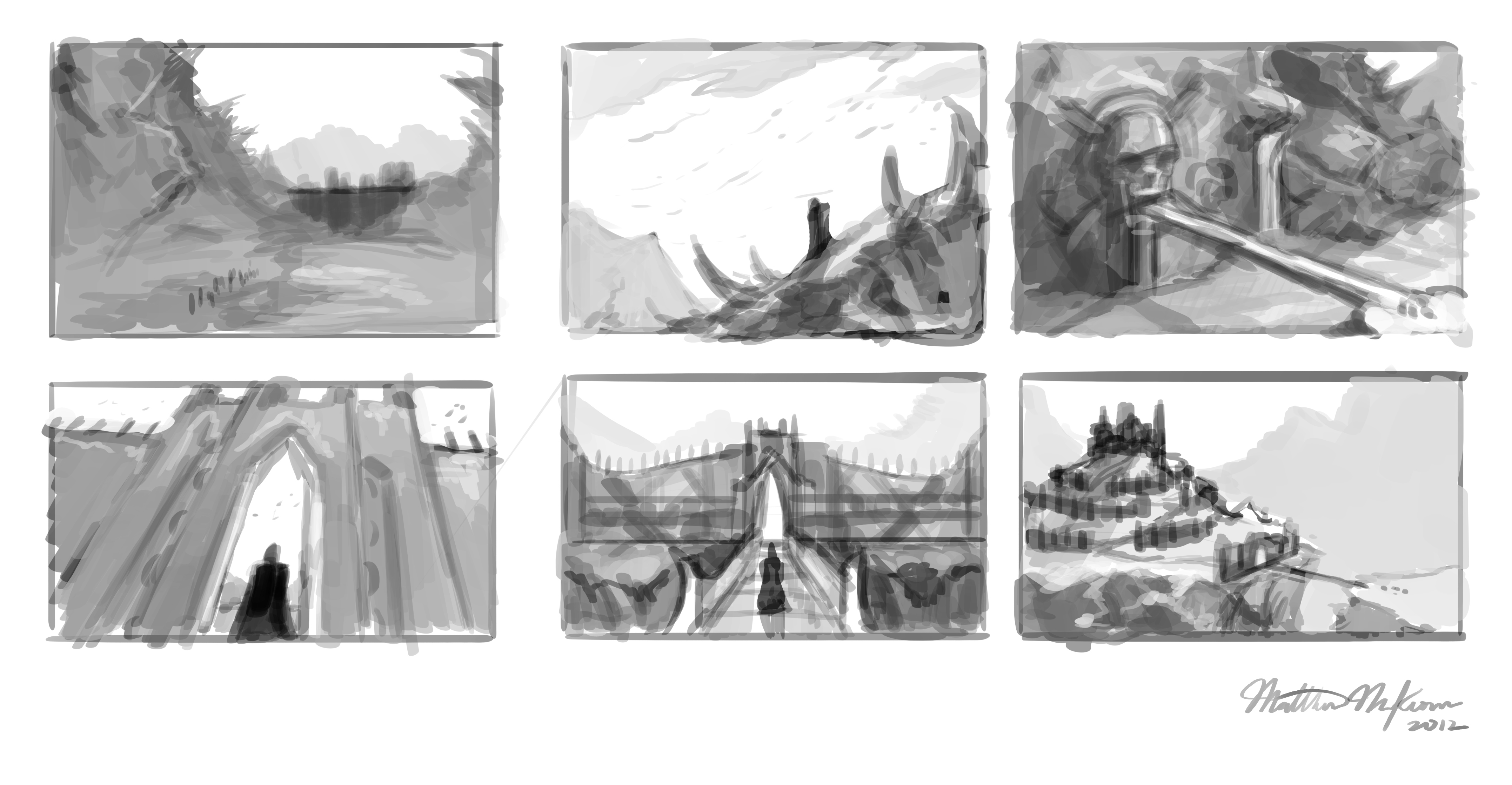 Environment Sketches