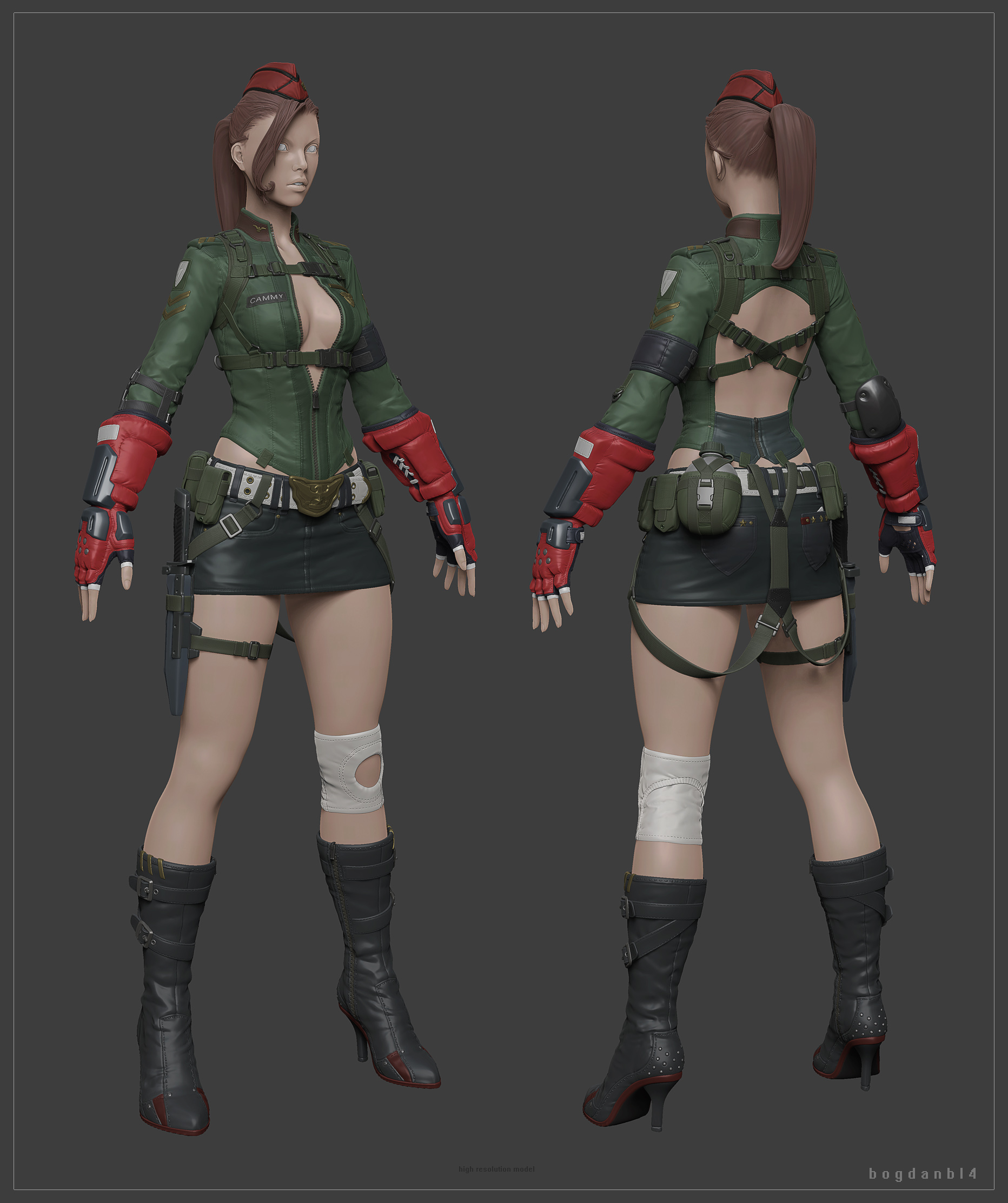 Cammy_Highpoly_Model