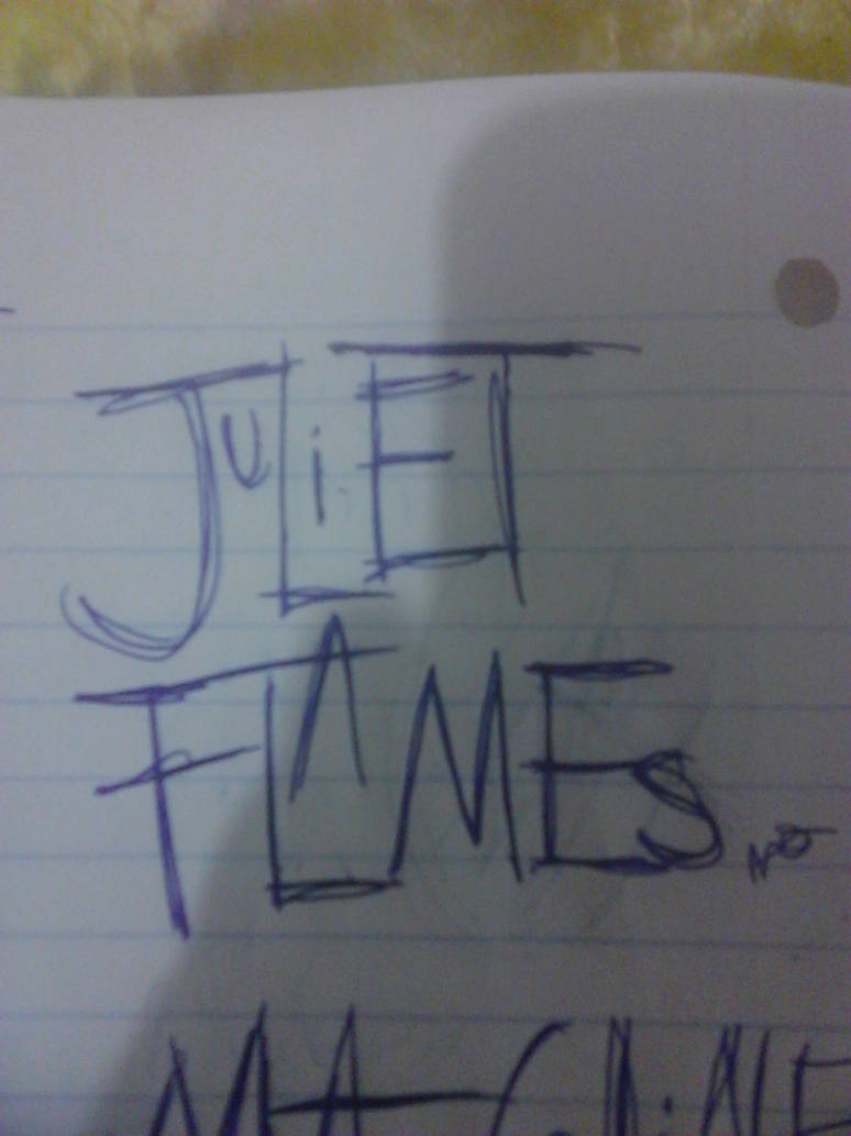 Juliet Flames on The Burton Lettering Style by LittleMsCreepyPasta on ...