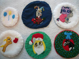 MLP-FIM Hand Embroidered Patches