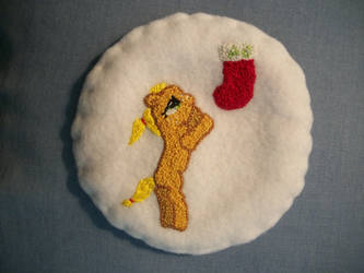 MLP-FIM Hand Embroidered Patch Applejack