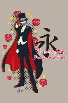 Tuxedo Mask T-Shirt Design