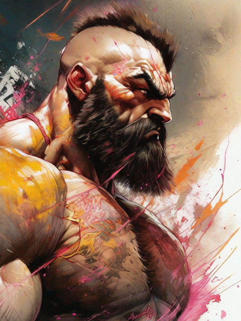 ZANGIEF : Street fighter 6 Fan art by pondoeon on DeviantArt