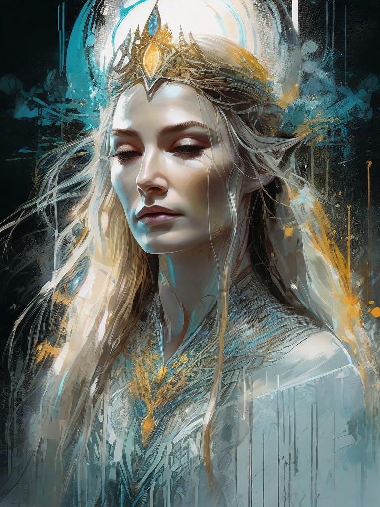 Galadriel G Rune GALADRIEL by Plaiemobile on DeviantArt
