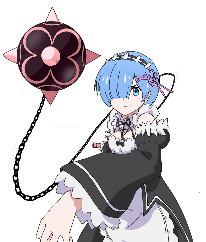 Vector Rem Rangan PNG_LINEART_ART | Rem by SSEMPAIGALAXDLM1014 on DeviantArt