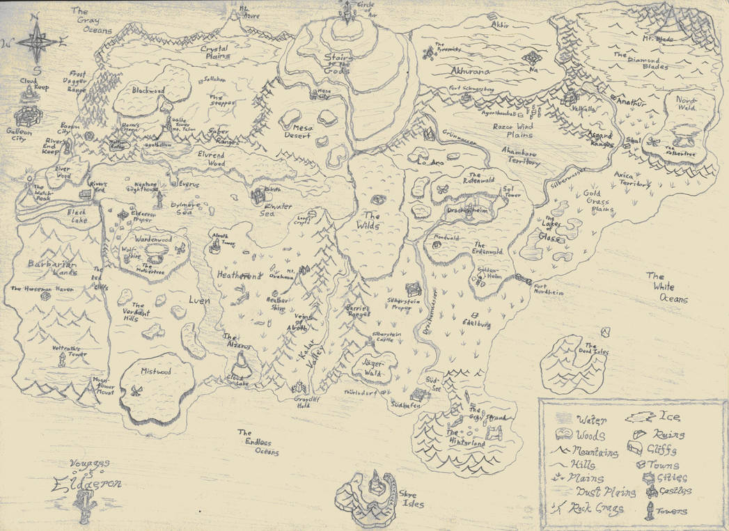 178 Realms Map Map of the realms by TenlarScarflame on DeviantArt