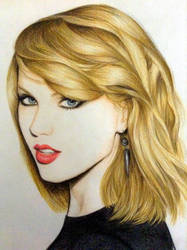 Color Pencil Drawings: Taylor Swift by marccoronado on DeviantArt