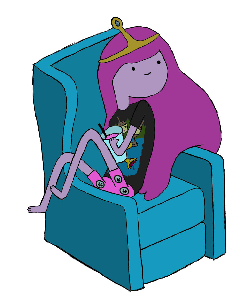 Princess Bubblegum Inked