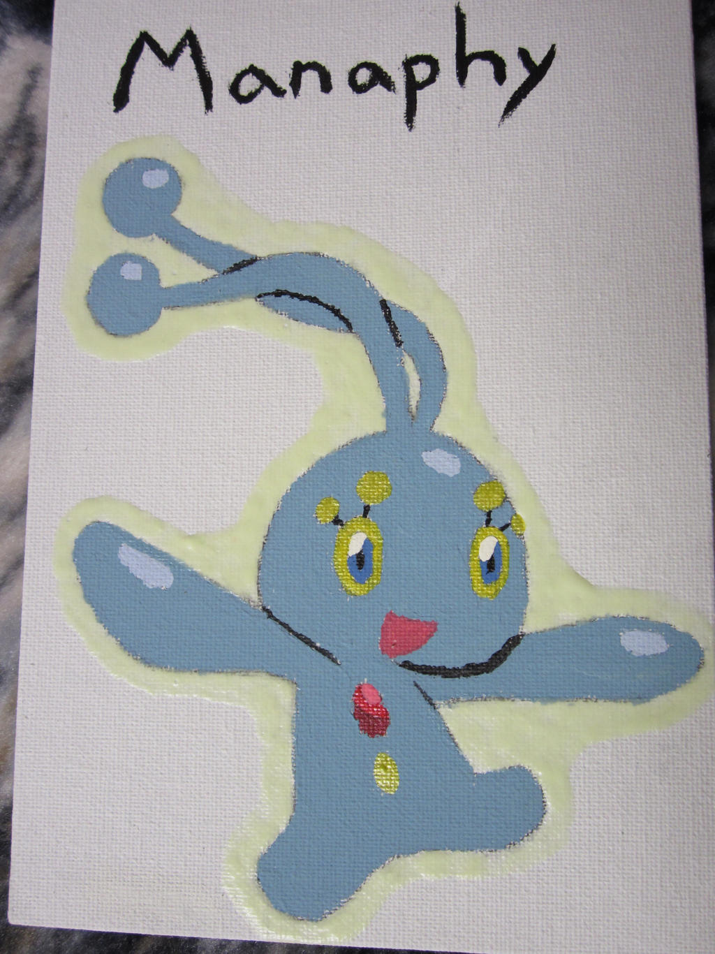 Manaphy Painting