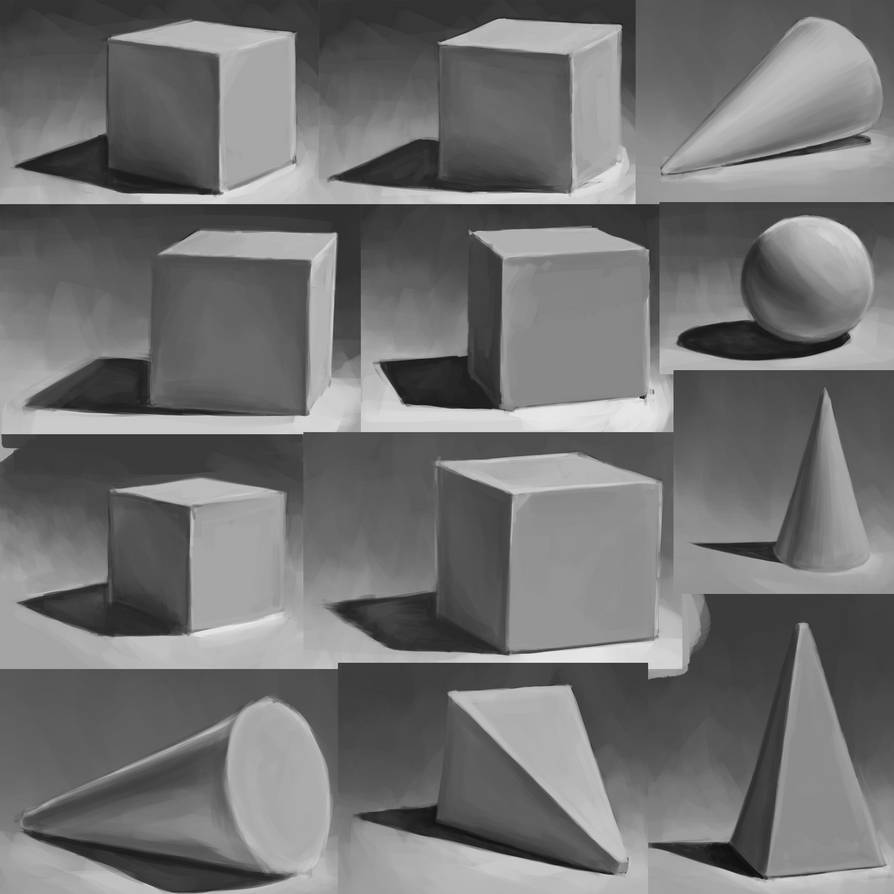 primitive shapes #1 by remote333 on DeviantArt