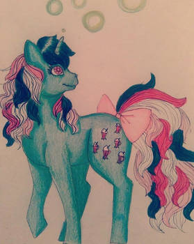 Fizzy generation 1 my little pony